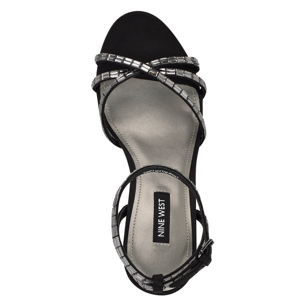 Nine West Women’s Amseta Strappy Embellished Stilettos- Size 9 - Picture 4 of 12